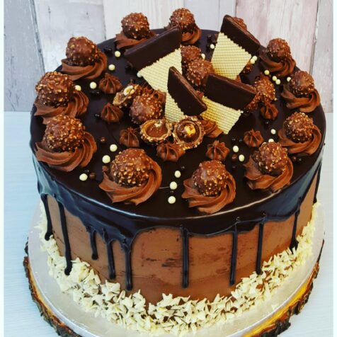 Chocolate Dripping Cake - The Family Cake Company