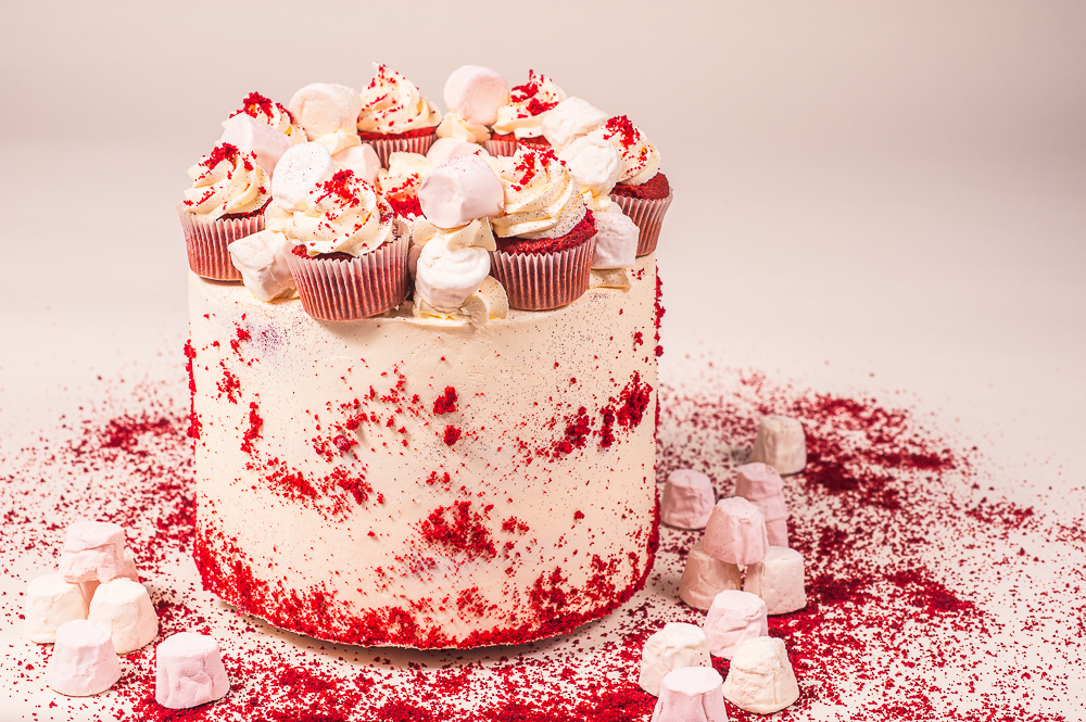 Red Velvet cake The Family Cake Company