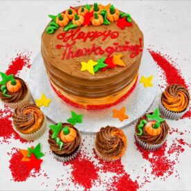 Thanksgiving cake