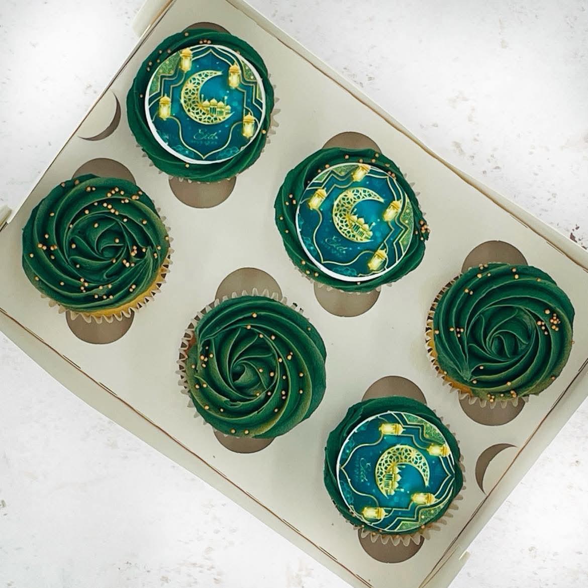 Eid Mubarak Cupcakes - The Family Cake Company